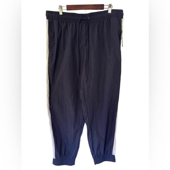 Nwt Wild Fable Nylon Track Pants Joggers Hidden Pockets Blue XL - Picture 3 of 12